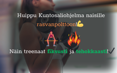 Kuntosaliohjelma naisille rasvanpolttoon