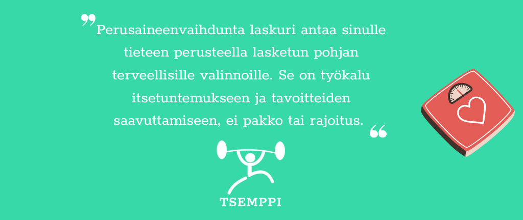 Perusaineenvaihdunta Laskuri