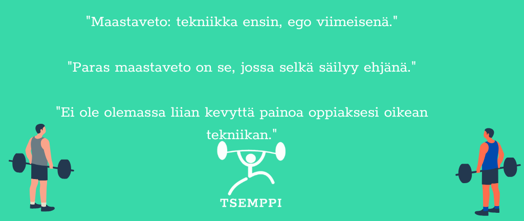 Maastaveto Laskuri Tsemppi