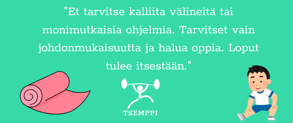 Tsemppi toiminnallinen treeni vinkki 1