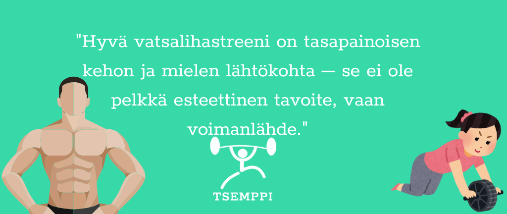 Voiko vatsalihaksia treenata joka päivä?tsemppi vinkki