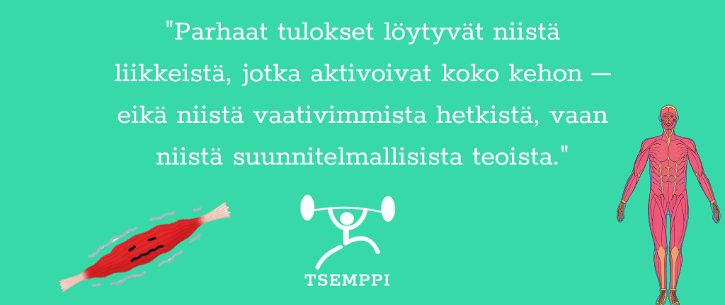 Koko Kropan Salitreeni Tsemppi vinkki 2