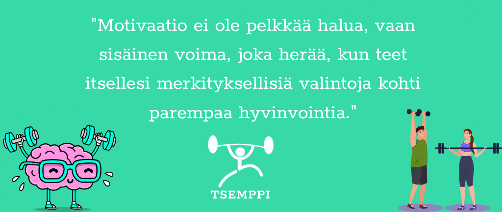 10 vinkkiä, miten päästä kesäkuntoon tsemppi vinkki 1